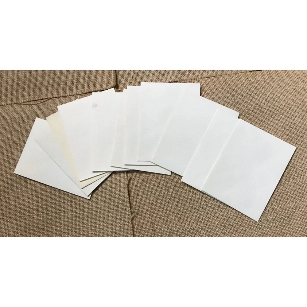 Vintage Mini Blank Note Card Lot Birthday Valentines Nautical Fall Stationery